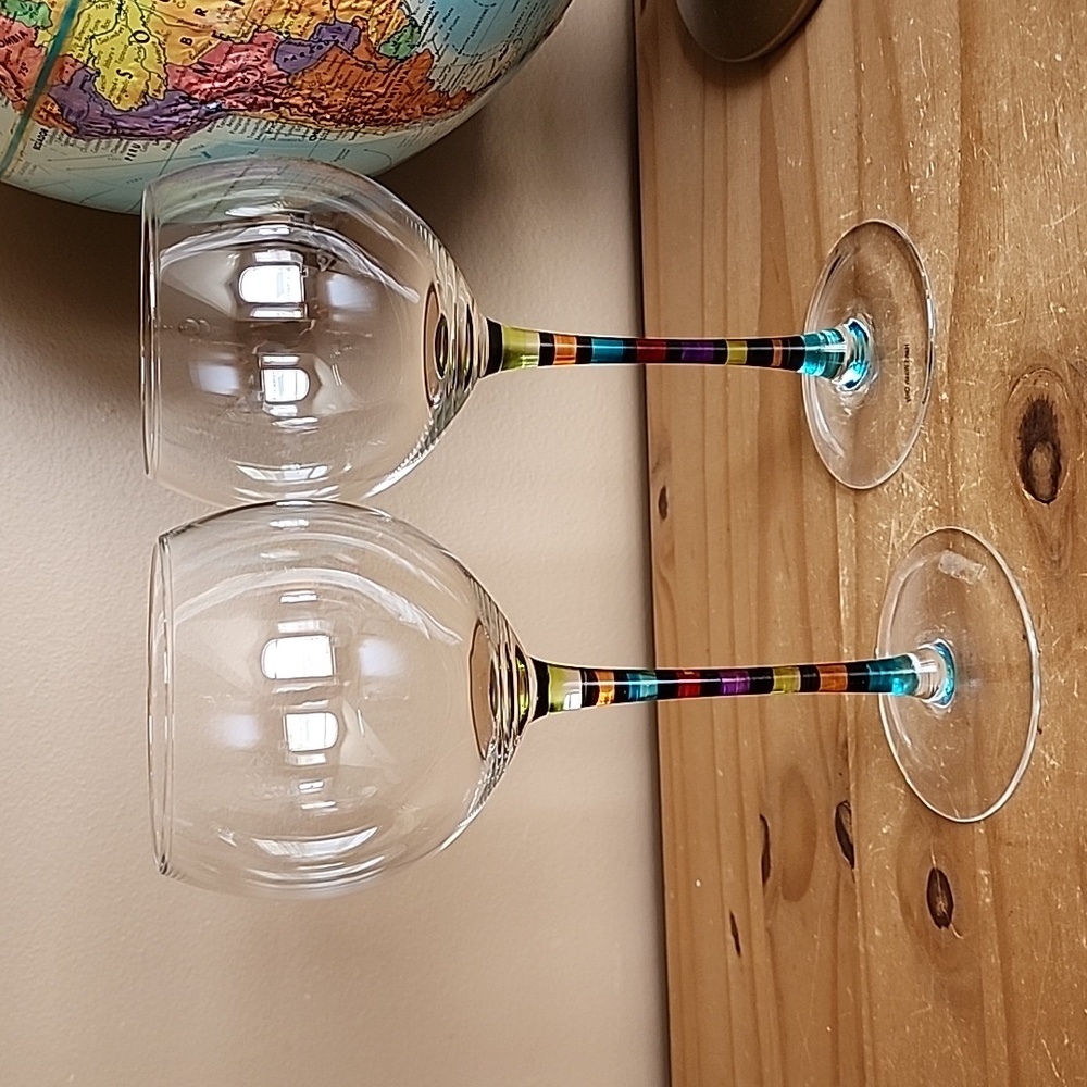 Vintage Crate & Barrel Wine glasses
